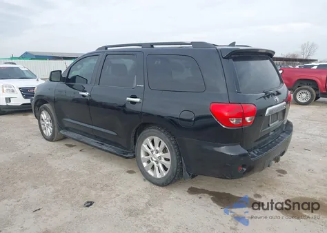 2012 Toyota Sequoia Platinum 5.7L V8 z USA, uszkodzony, nr VIN 5TDYY5G15CS040888